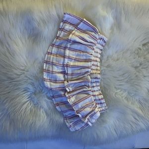 American Eagle striped crop top